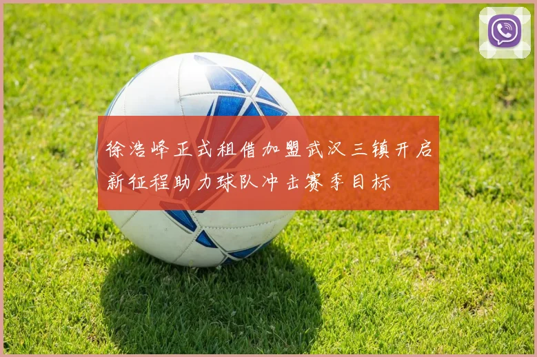 徐浩峰正式租借加盟武汉三镇开启新征程助力球队冲击赛季目标