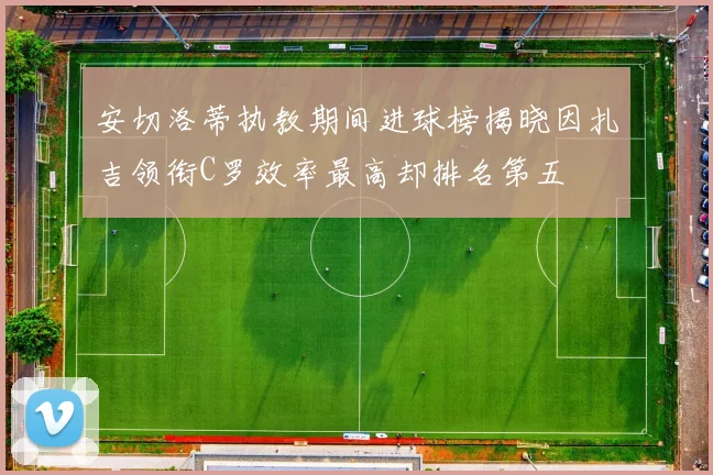 安切洛蒂执教期间进球榜揭晓因扎吉领衔C罗效率最高却排名第五